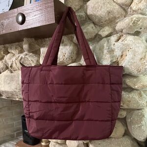 Splits59 Burgundy Tote Bag